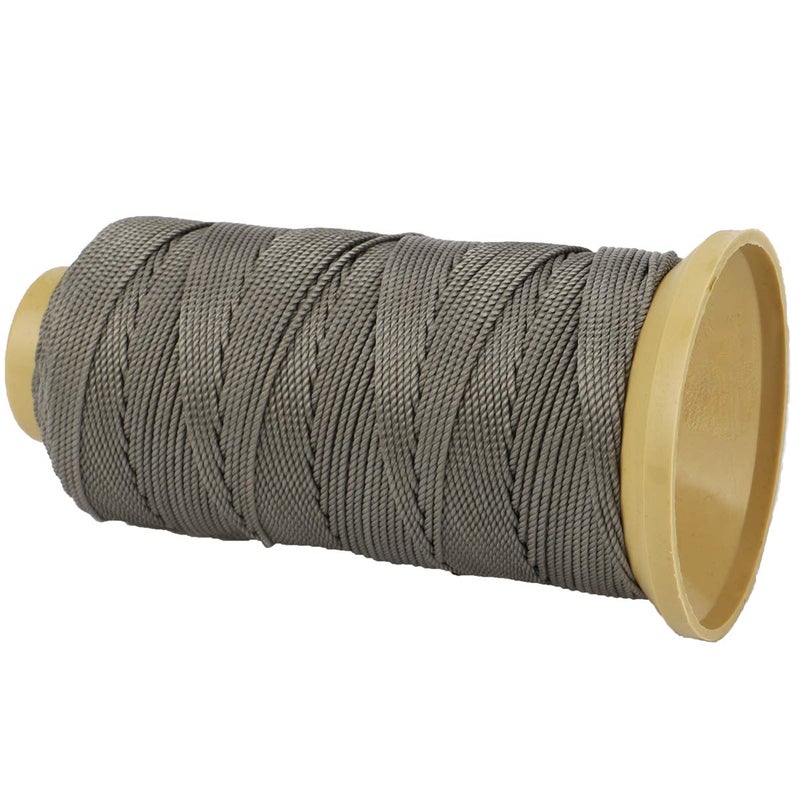McFanBe Twisted Nylon Line Twine String Cord for Gardening Marking DIY Projects Crafting Masonry (Gray, 1.5mm-328 feet) - Image 3